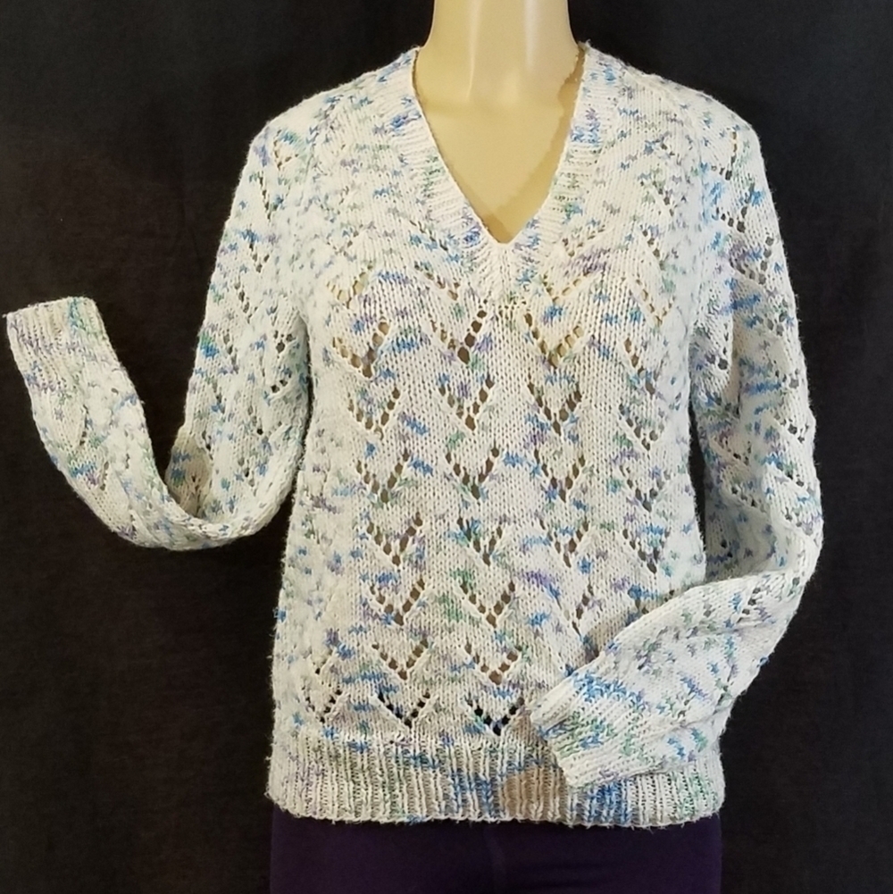 HAND-CRAFTED Lacy Sweater